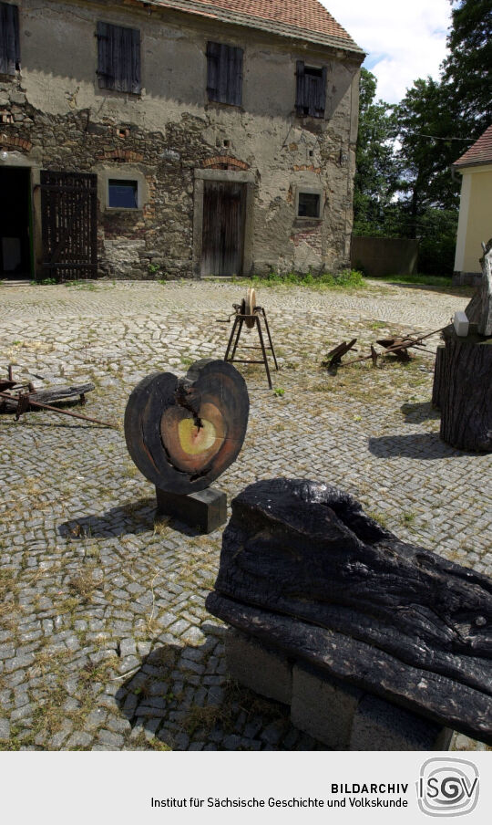 Ansicht des Rittergutes Oberburkau