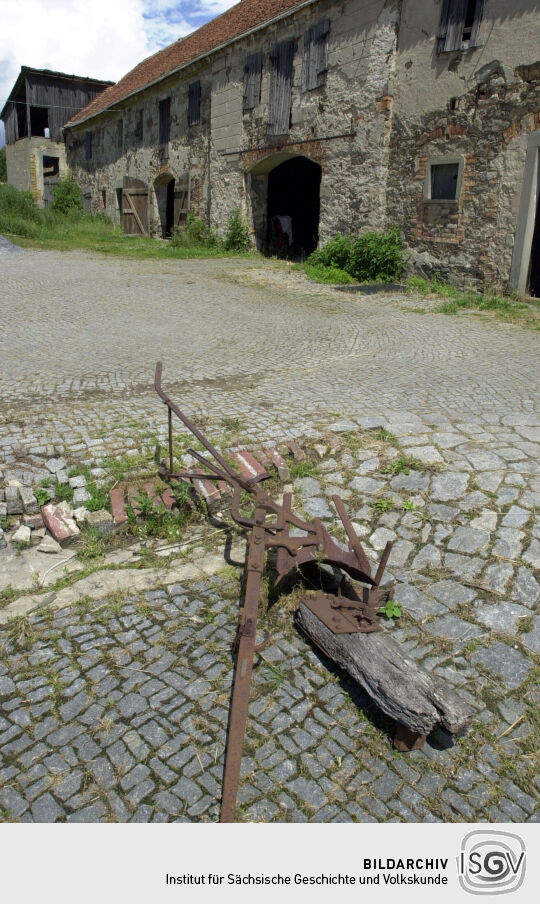 Ansicht des Rittergutes Oberburkau