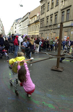 Bild: Bunte Republik Neustadt, Dresden 2004