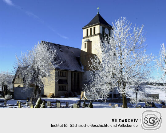 Evangelische Exulantenkirche in Zinnwald