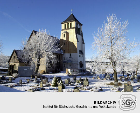 Evangelische Exulantenkirche in Zinnwald