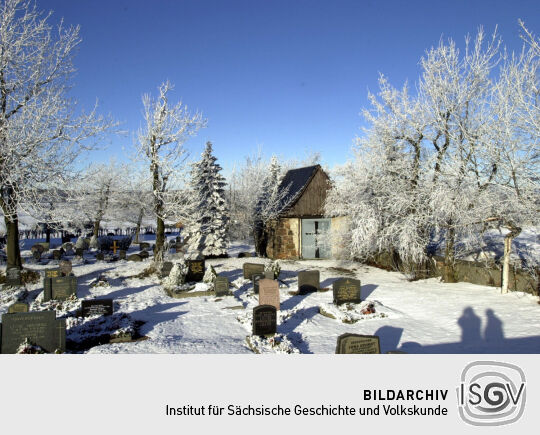 Friedhof der Evangelische Exulantenkirche in Zinnwald