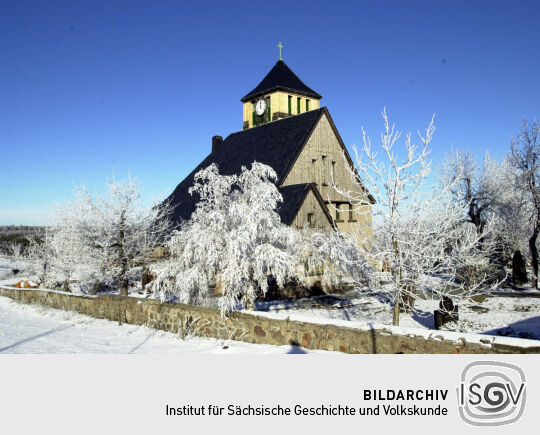 Evangelische Exulantenkirche in Zinnwald