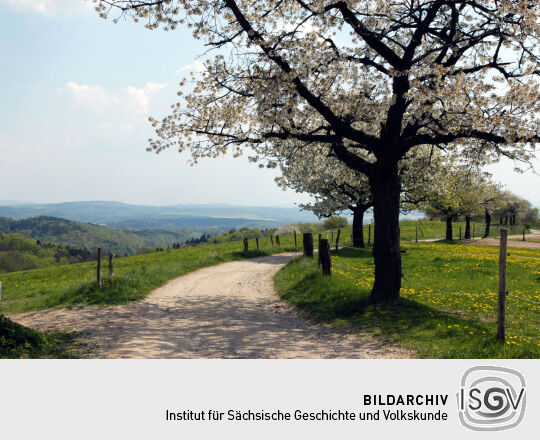 Landschaftsansicht zwischen Eschdorf und Schönfeld