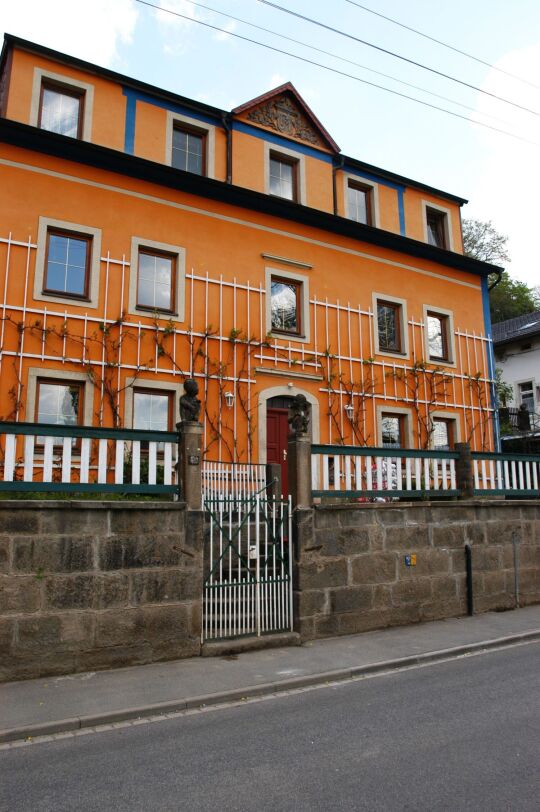 Ansicht eines Wohnhauses in Pirna (Copitz)