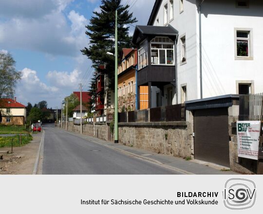 An der Elbe in Pirna-Posta, Postaer Straße