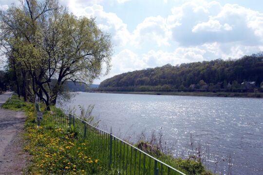 Landschaftsansicht in Pirna