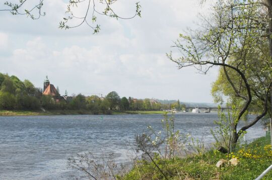 Landschaftsansicht in Pirna