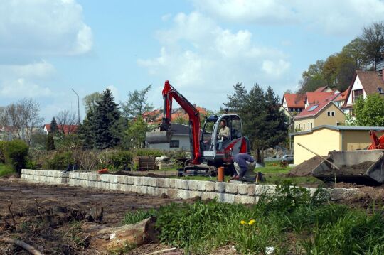 An der Elbe in Pirna-Posta