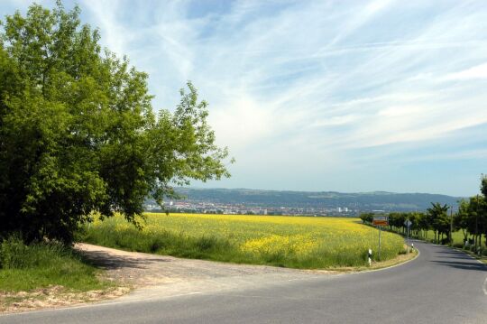 Landschaftsansicht in Babisnau