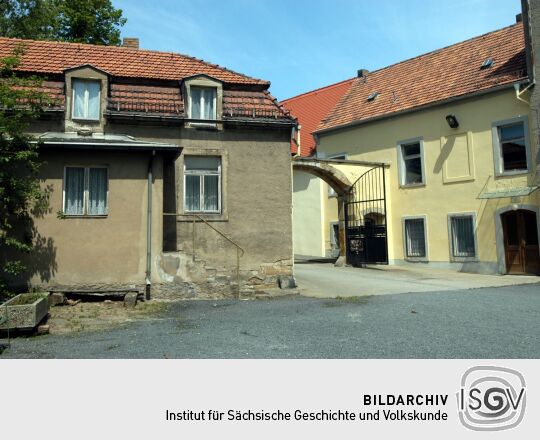 Ortsansicht in Röhrsdorf (Dohna)