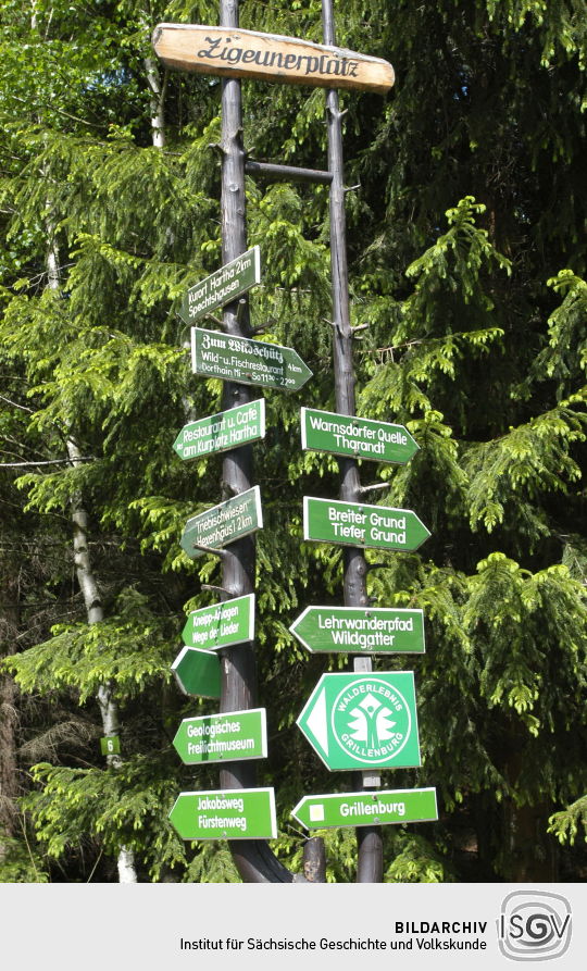 Ortsansicht im Tharandter Wald