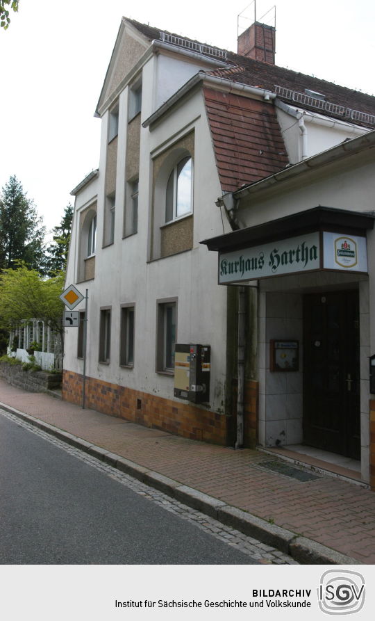 Ortsansicht in Kurort Hartha