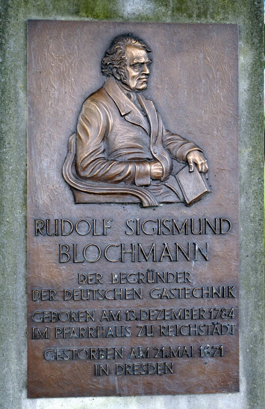 Gedenkstein für Rudolf S. Blochmann