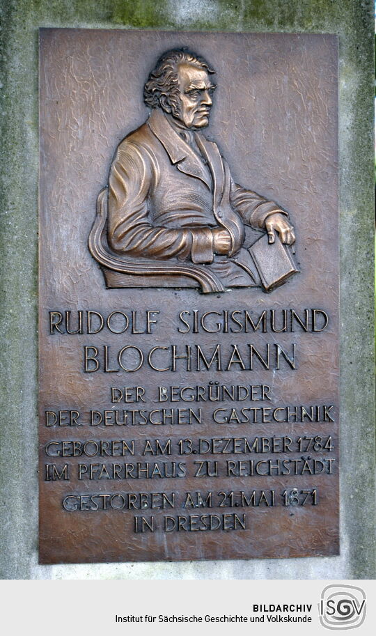 Gedenkstein für Rudolf S. Blochmann