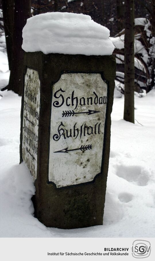 Landschaftsansicht in der Sächsischen Schweiz