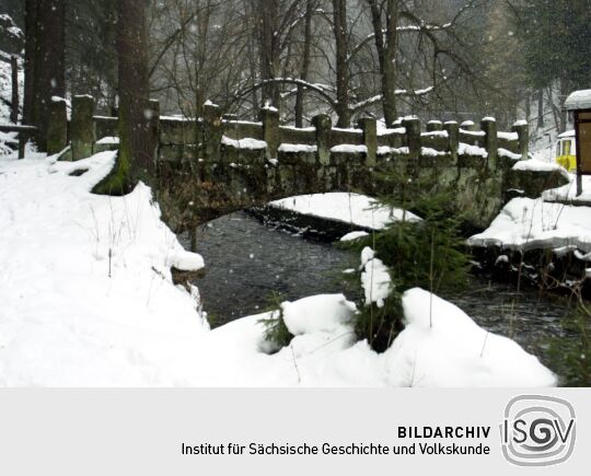 Landschaftsansicht in der Sächsischen Schweiz