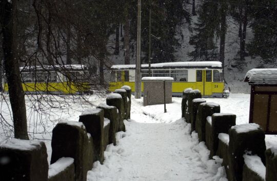 Landschaftsansicht in der Sächsischen Schweiz