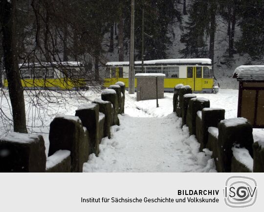 Landschaftsansicht in der Sächsischen Schweiz