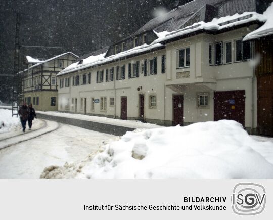 in der Sächsischen Schweiz