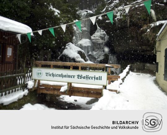 Landschaftsansicht in der Sächsischen Schweiz