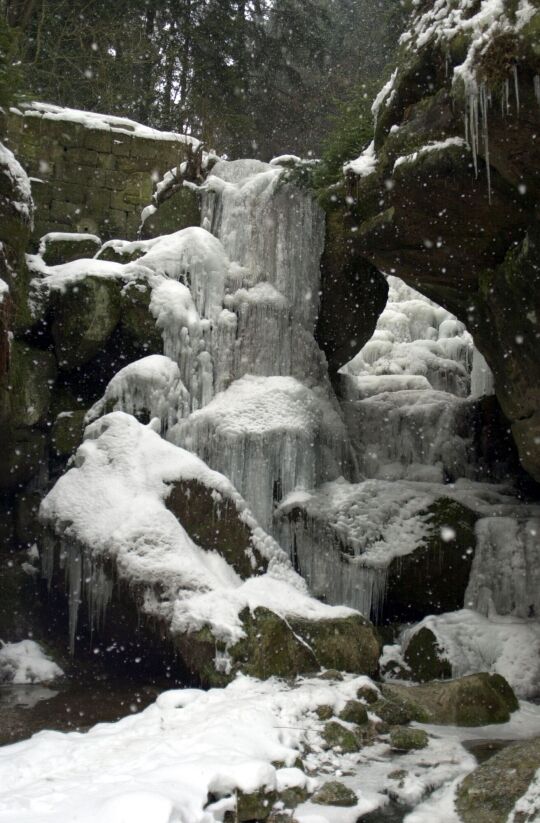 Landschaftsansicht in der Sächsischen Schweiz