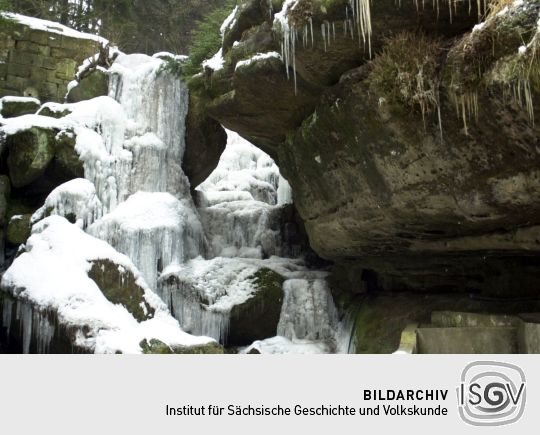 Landschaftsansicht in der Sächsischen Schweiz