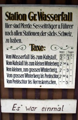 Bild: Landschaftsansicht in der Sächsischen Schweiz