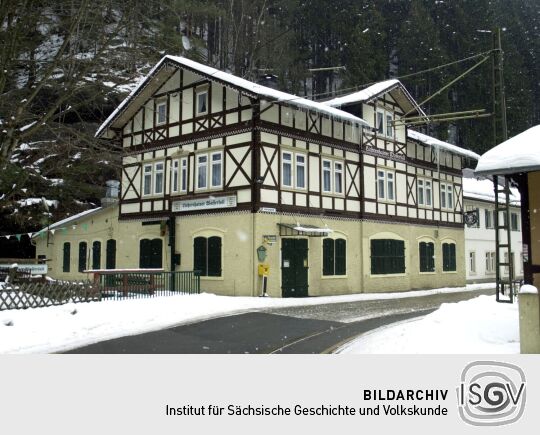 in der Sächsischen Schweiz