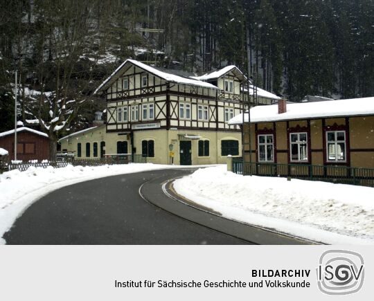 in der Sächsischen Schweiz