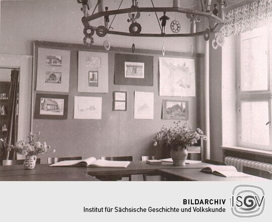 Innenansicht des Instituts für Volkskunde Dresden