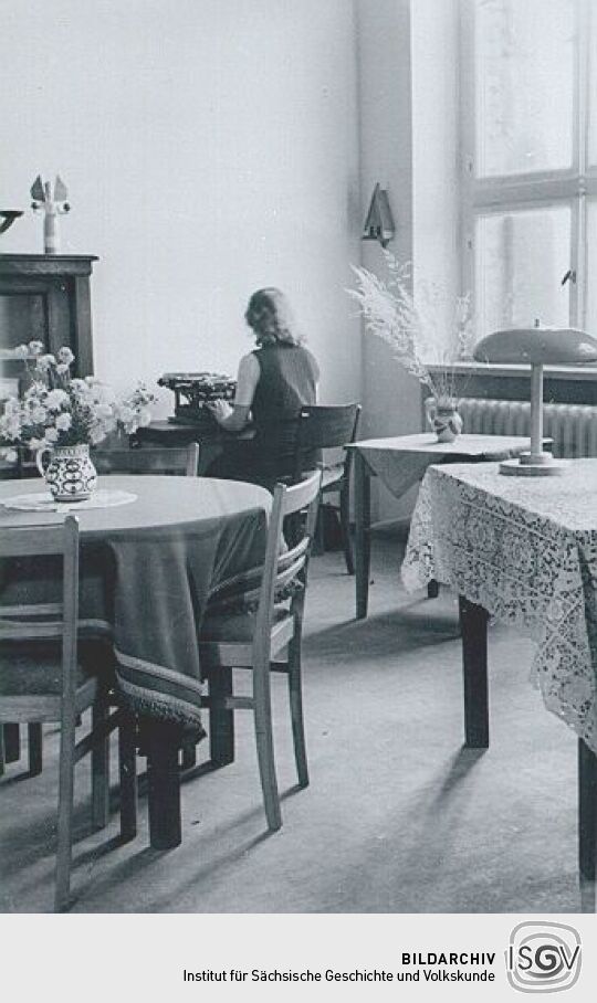 Im Institut für Volkskunde im Dresdner Ständehaus