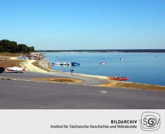 Landschaftsansicht am Geierswalder See