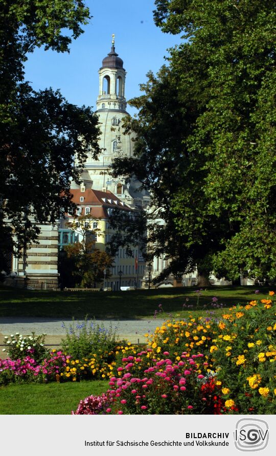 Ansicht der Altstadt in Dresden