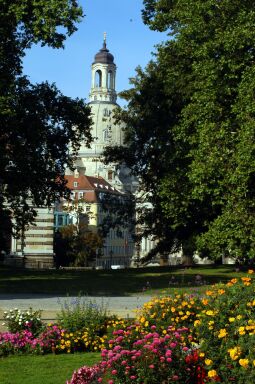 Bild: Ansicht der Altstadt in Dresden