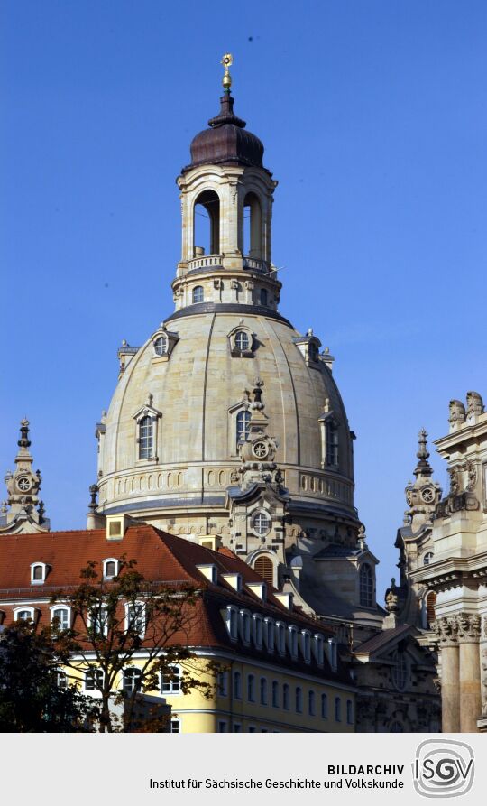 Ansicht der Altstadt in Dresden
