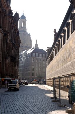 Bild: Ansicht der Altstadt in Dresden