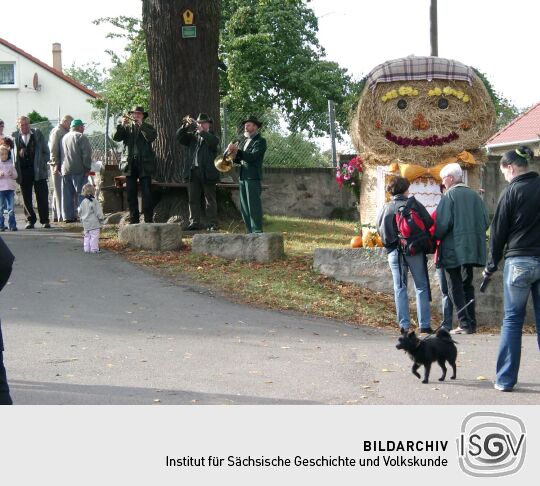 Weideauftrieb in Dresden-Ockerwitz