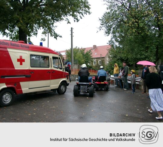 Weideauftrieb in Dresden-Ockerwitz