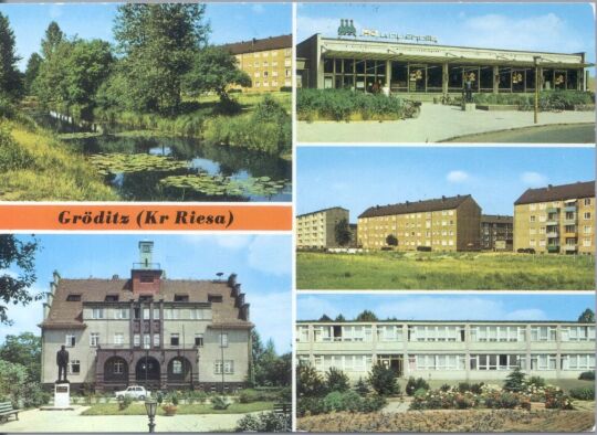 Postkarte: Gröditz (Kr. Riesa)