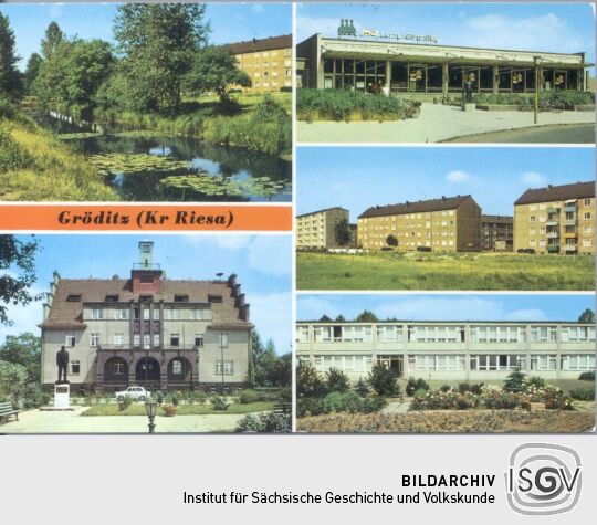 Postkarte: Gröditz (Kr. Riesa)