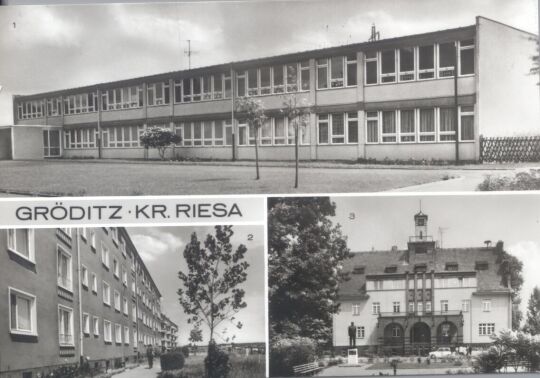 Postkarte: Gröditz, Kr. Riesa