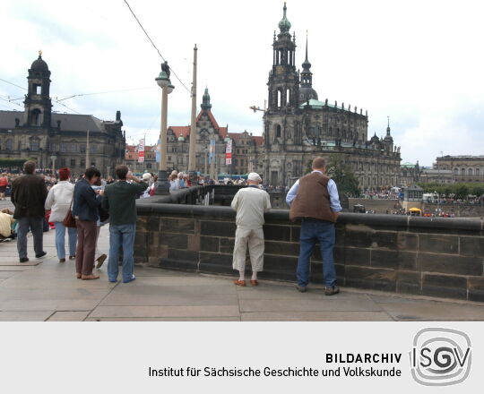 Festumzug zur 800-Jahr-Feier in Dresden