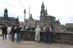 Bild: Festumzug zur 800-Jahr-Feier in Dresden