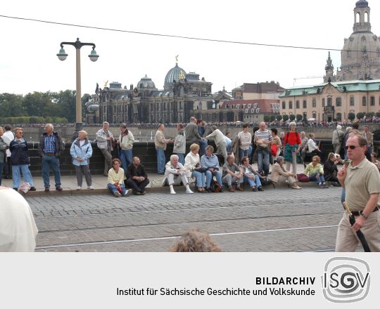 Festumzug zur 800-Jahr-Feier in Dresden