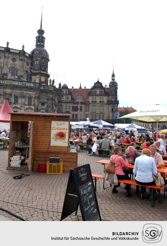 Festumzug zur 800-Jahr-Feier in Dresden