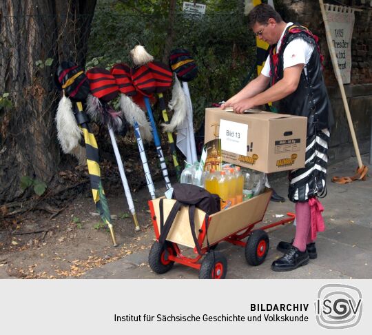 Festumzug zur 800-Jahr-Feier in Dresden