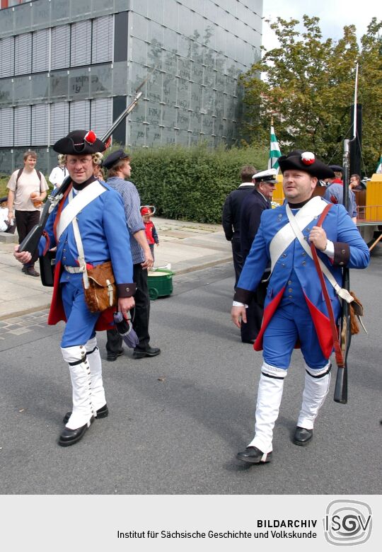 Festumzug zur 800-Jahr-Feier in Dresden