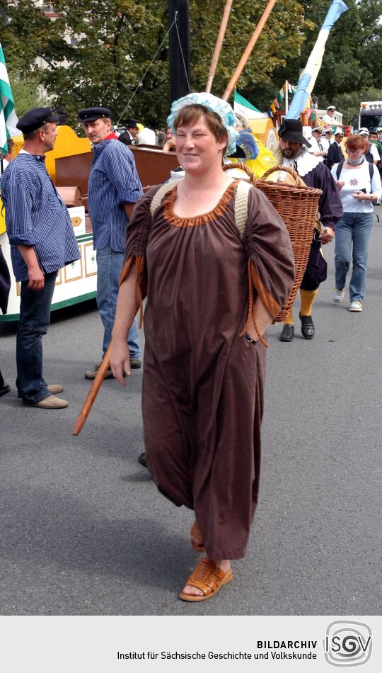 Festumzug zur 800-Jahr-Feier in Dresden