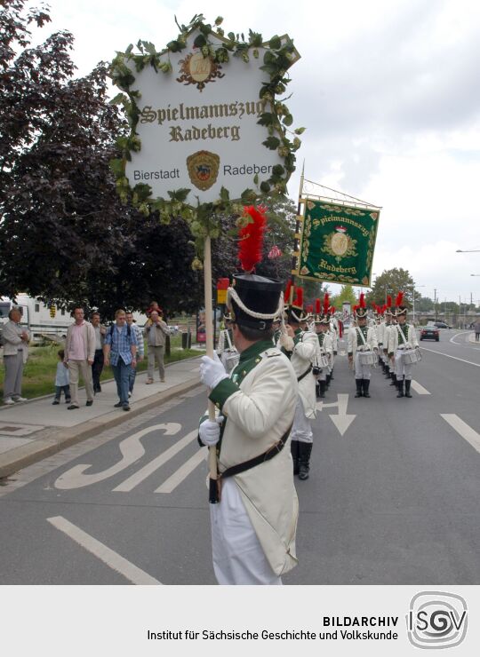 Festumzug zur 800-Jahr-Feier in Dresden
